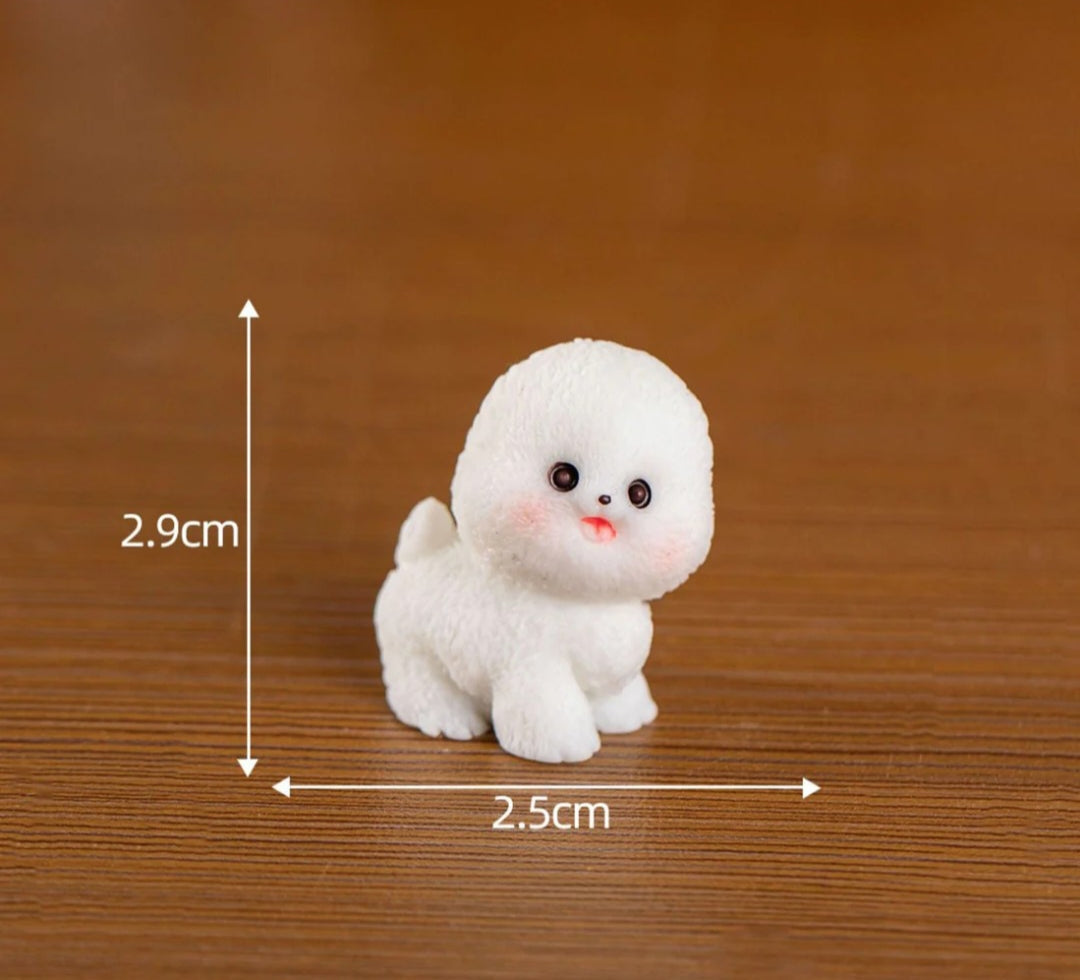 Cute dog miniatures