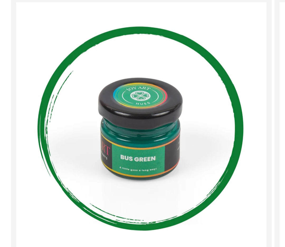 Bus green pigment