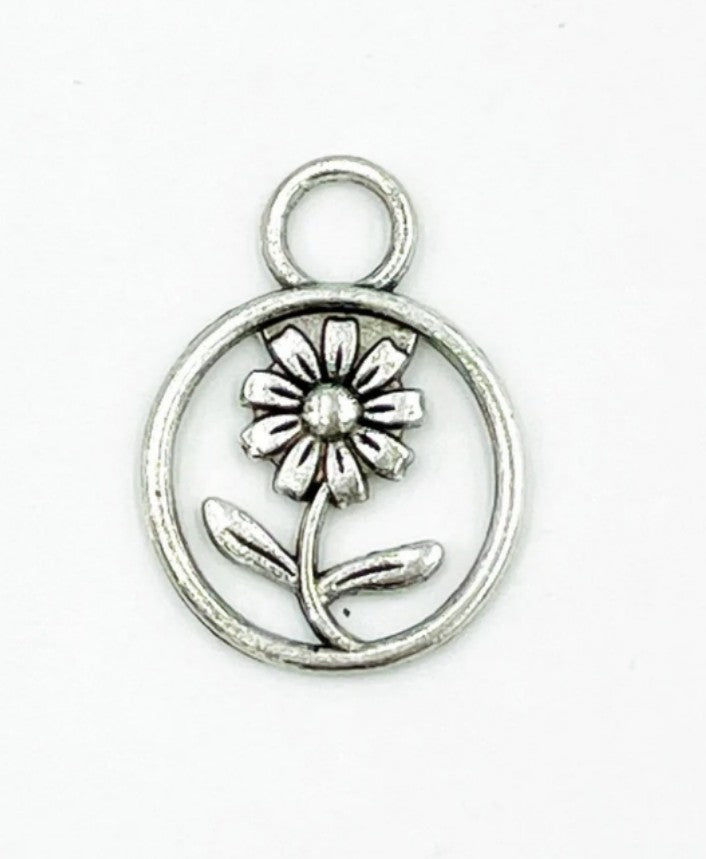 Flower charms pack of 1