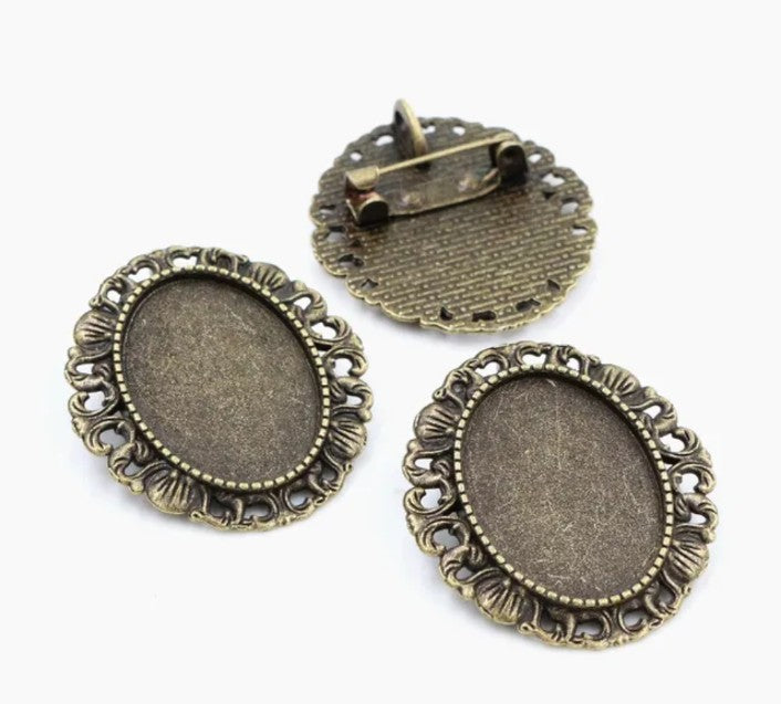 Antique Vintage Brooch pack of 5