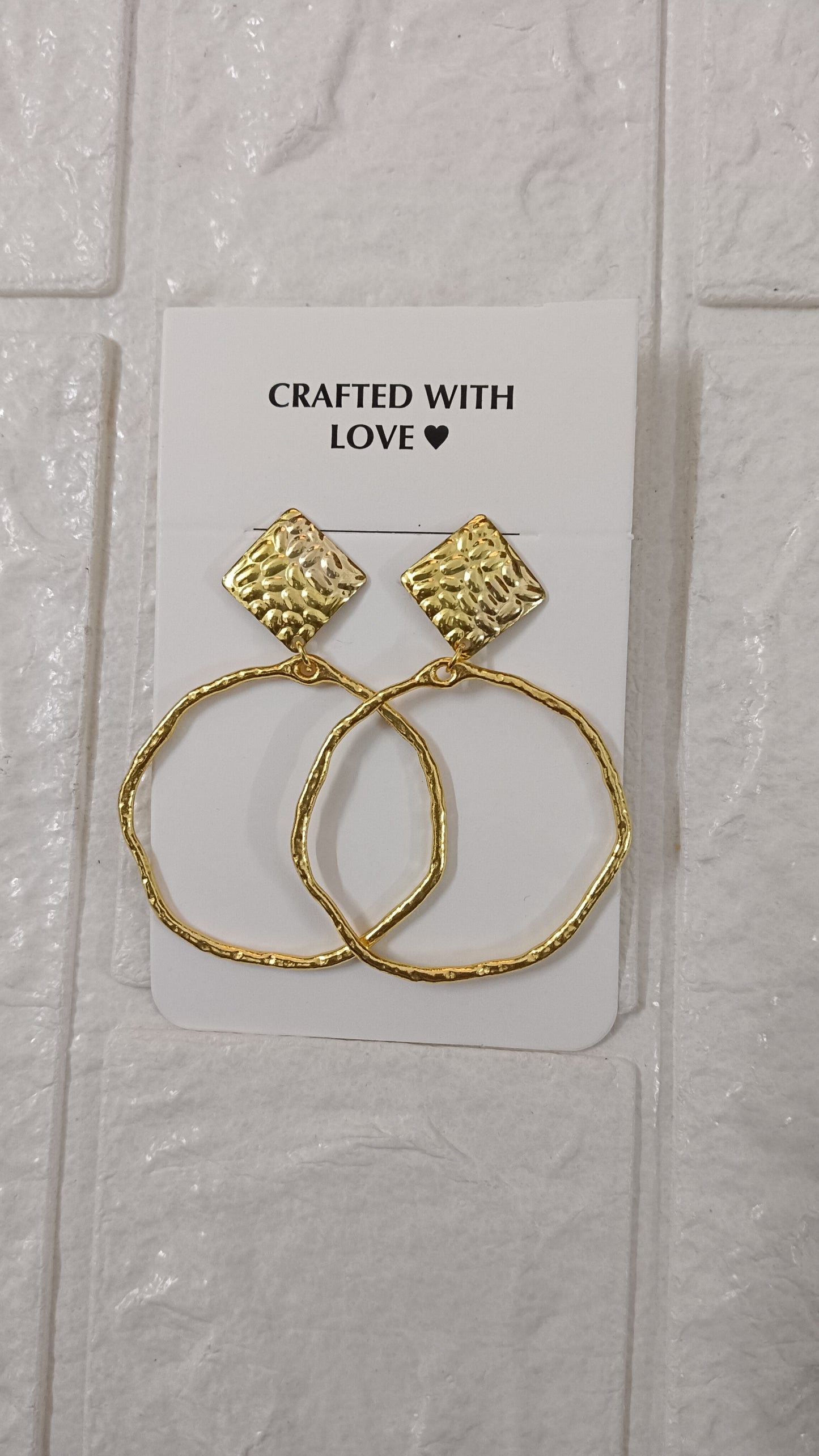 Golden earrings