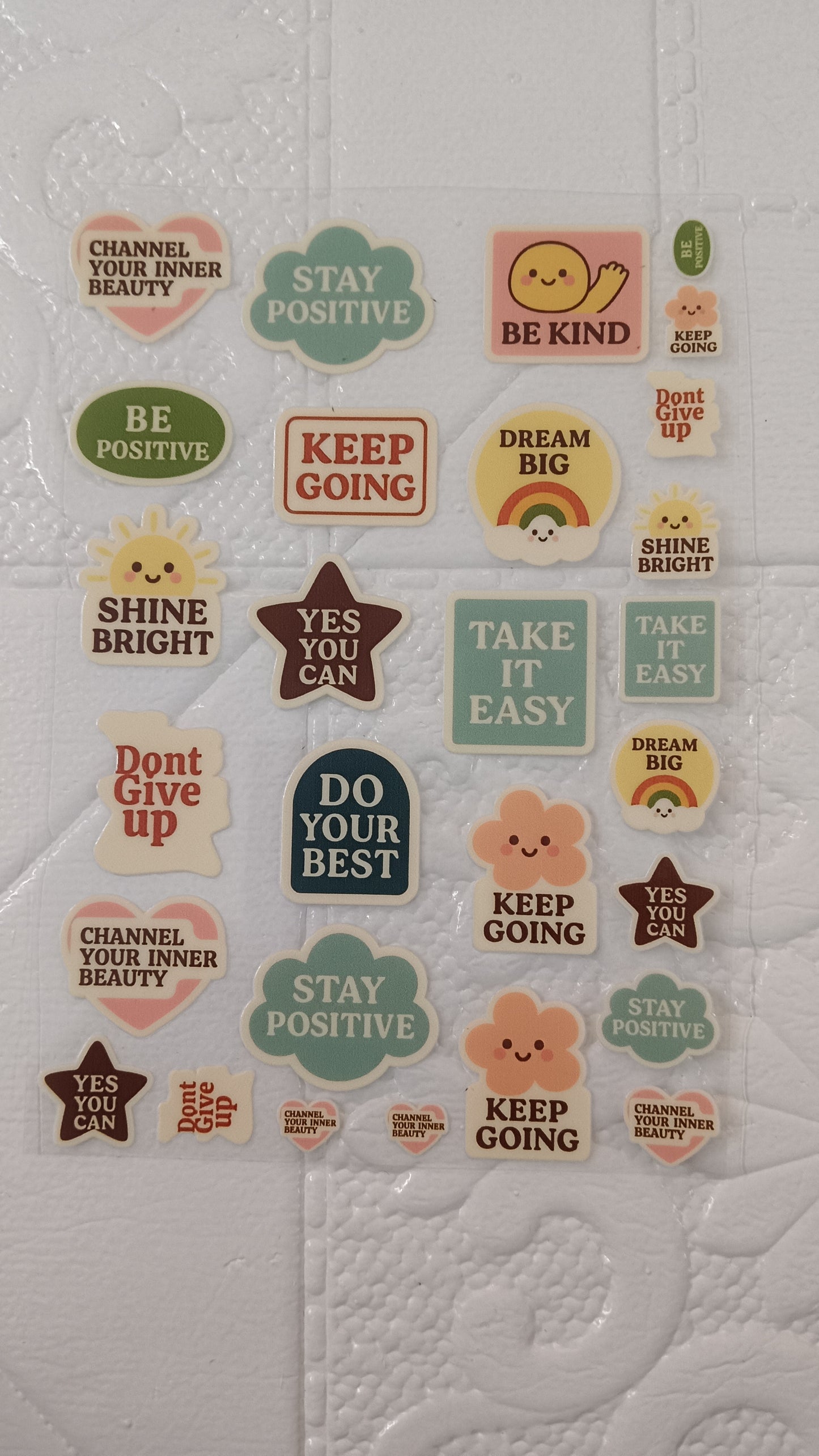 sticker sheet