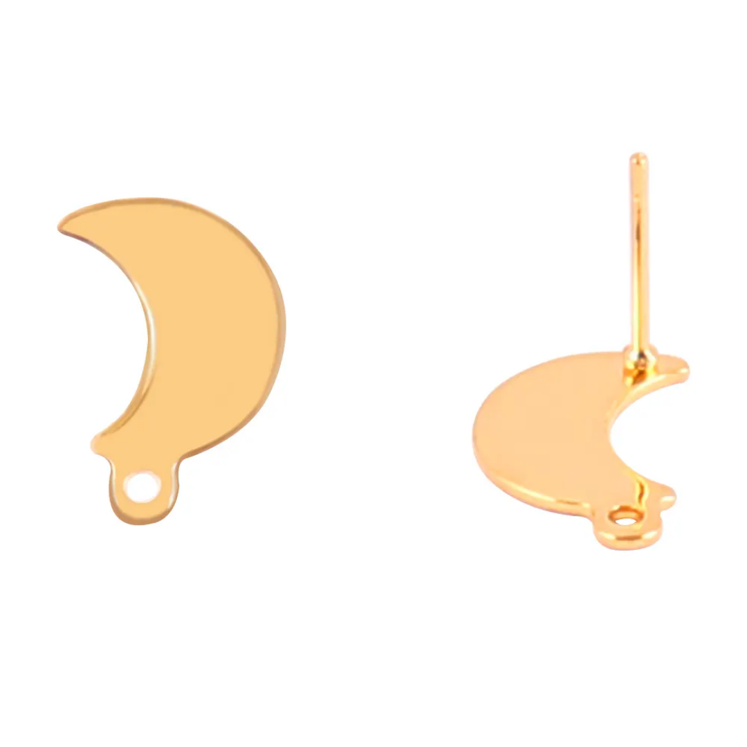 Moon shape Steel gold hook