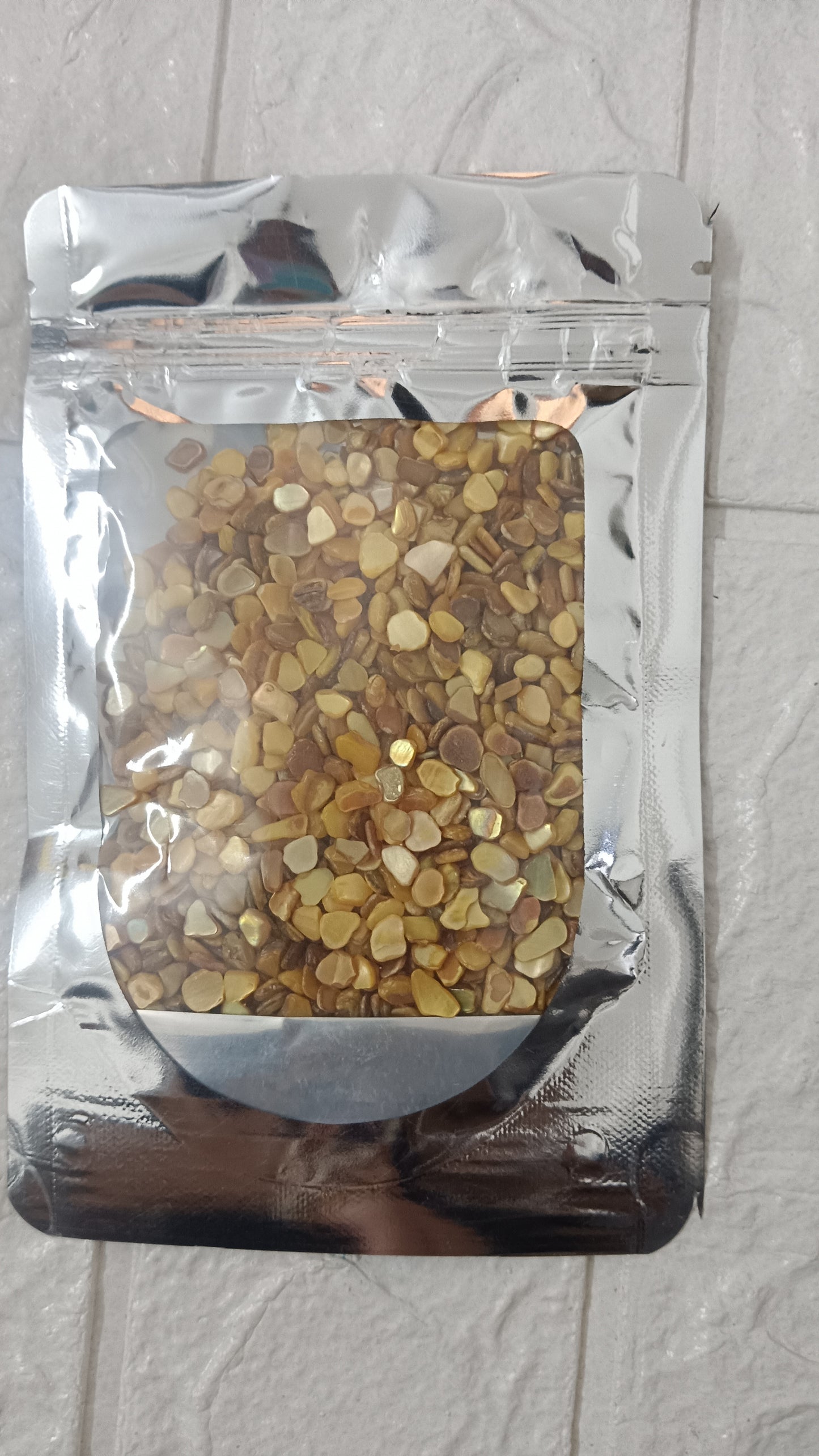 Warm yellow nucleus stones