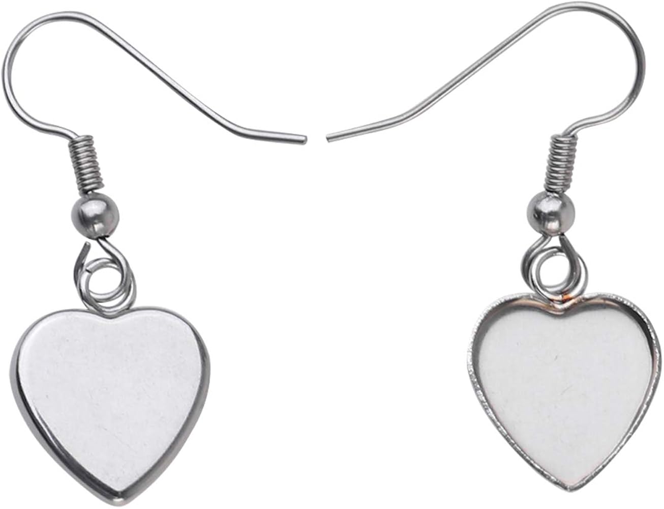 Small heart earrings