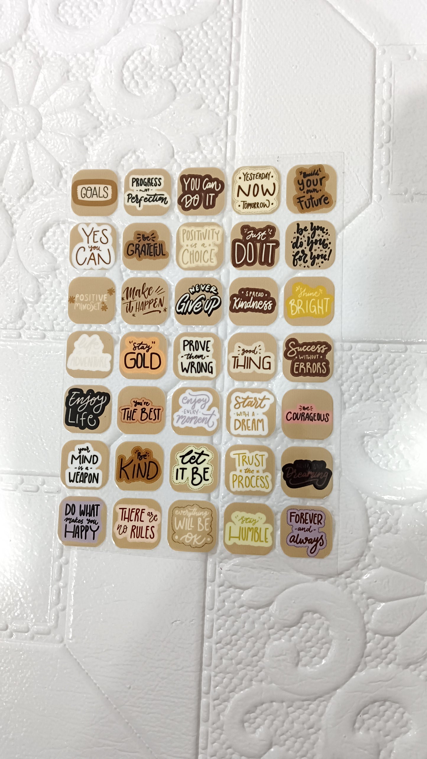 sticker sheet