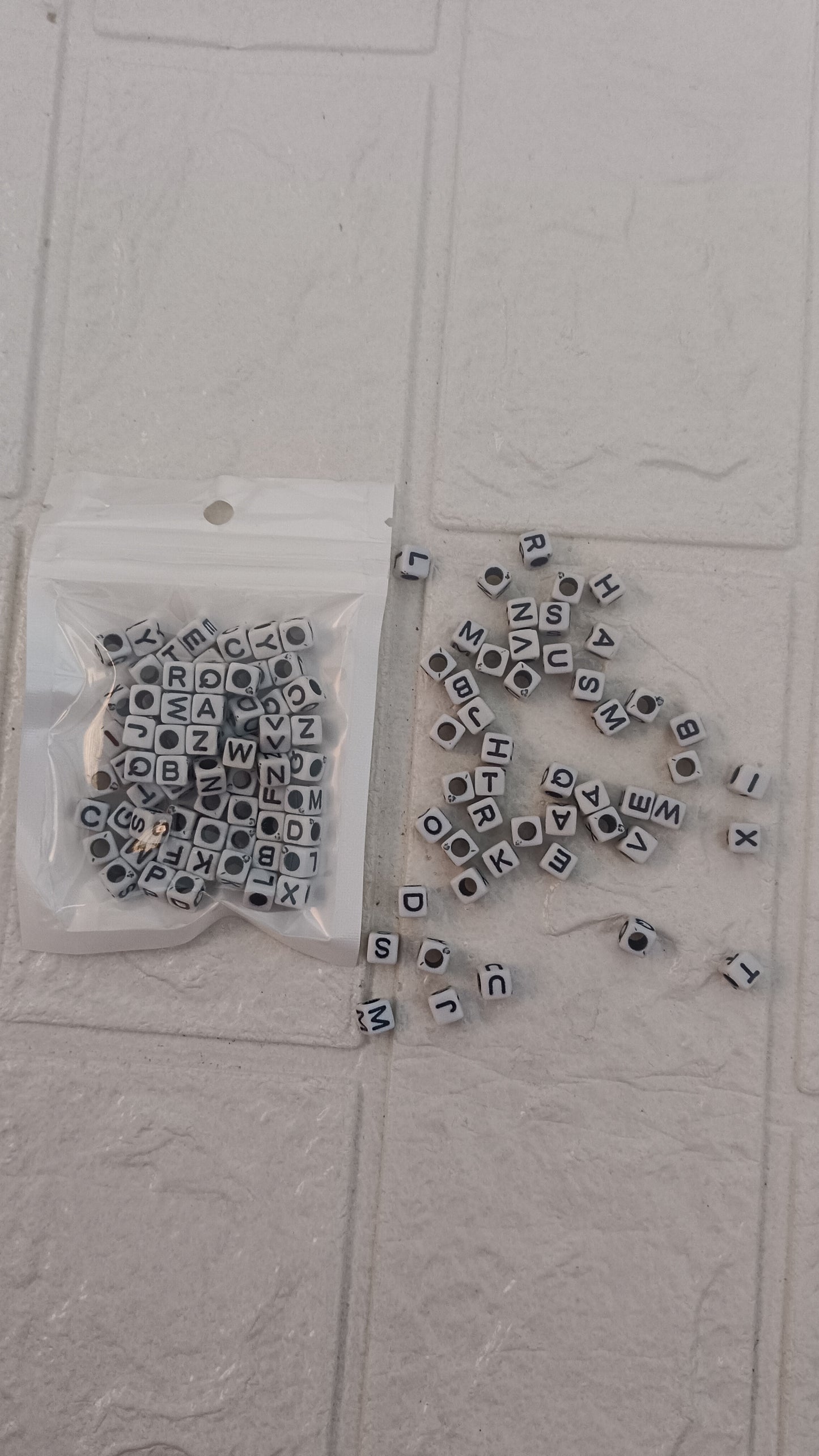 Alphabet beads