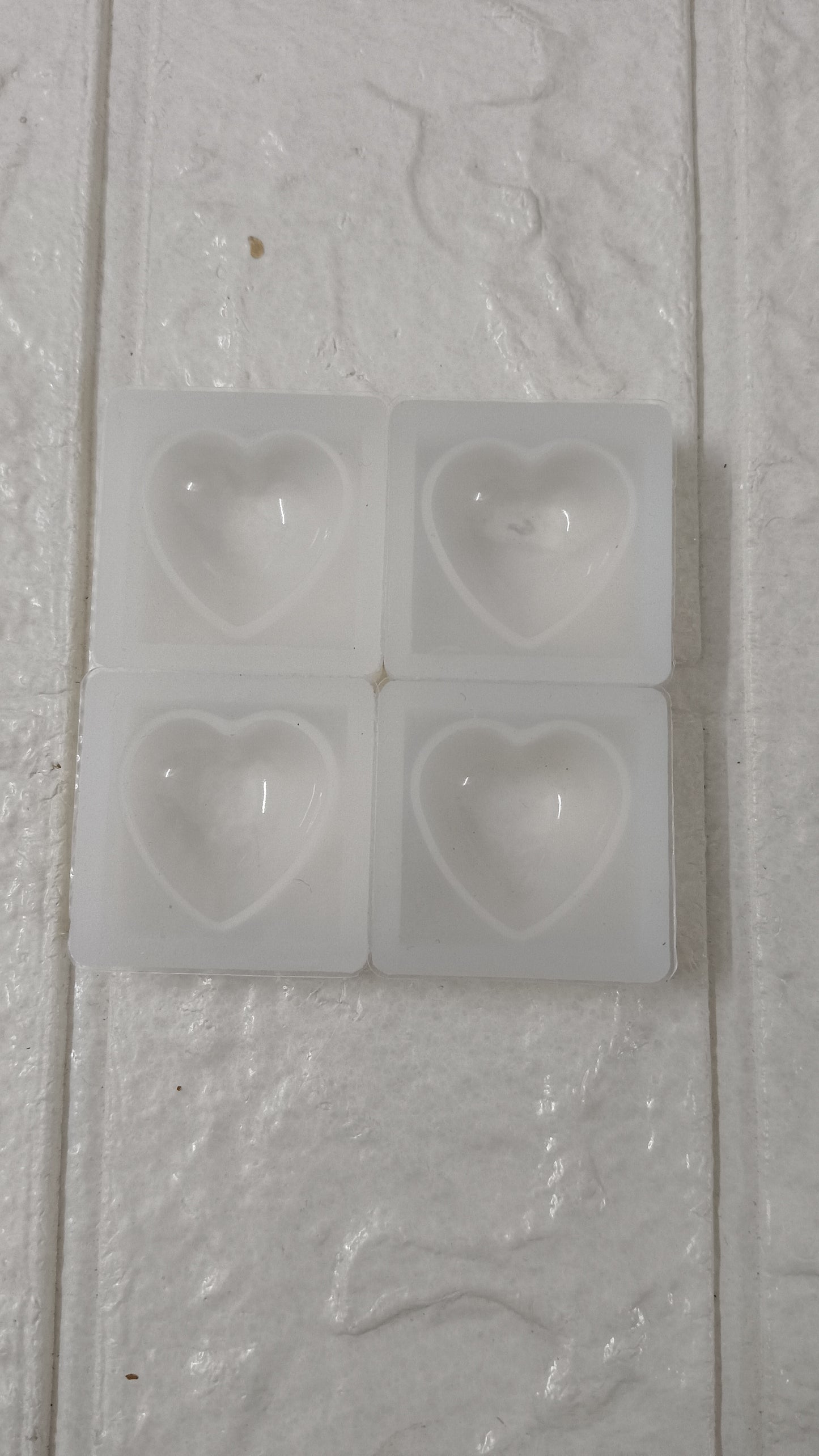 3d heart jewellery mold