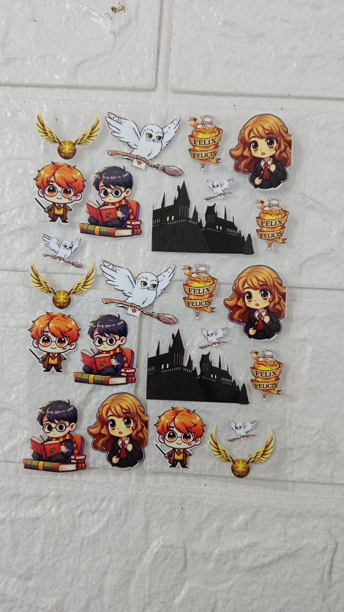 Harry Potter sticker sheet