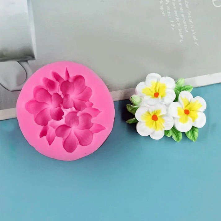Flower candle mold