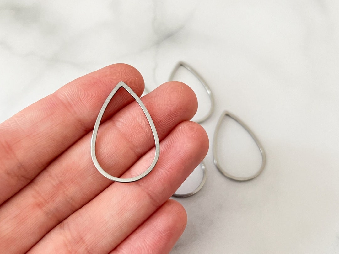 Drop shape without hole pack of 1