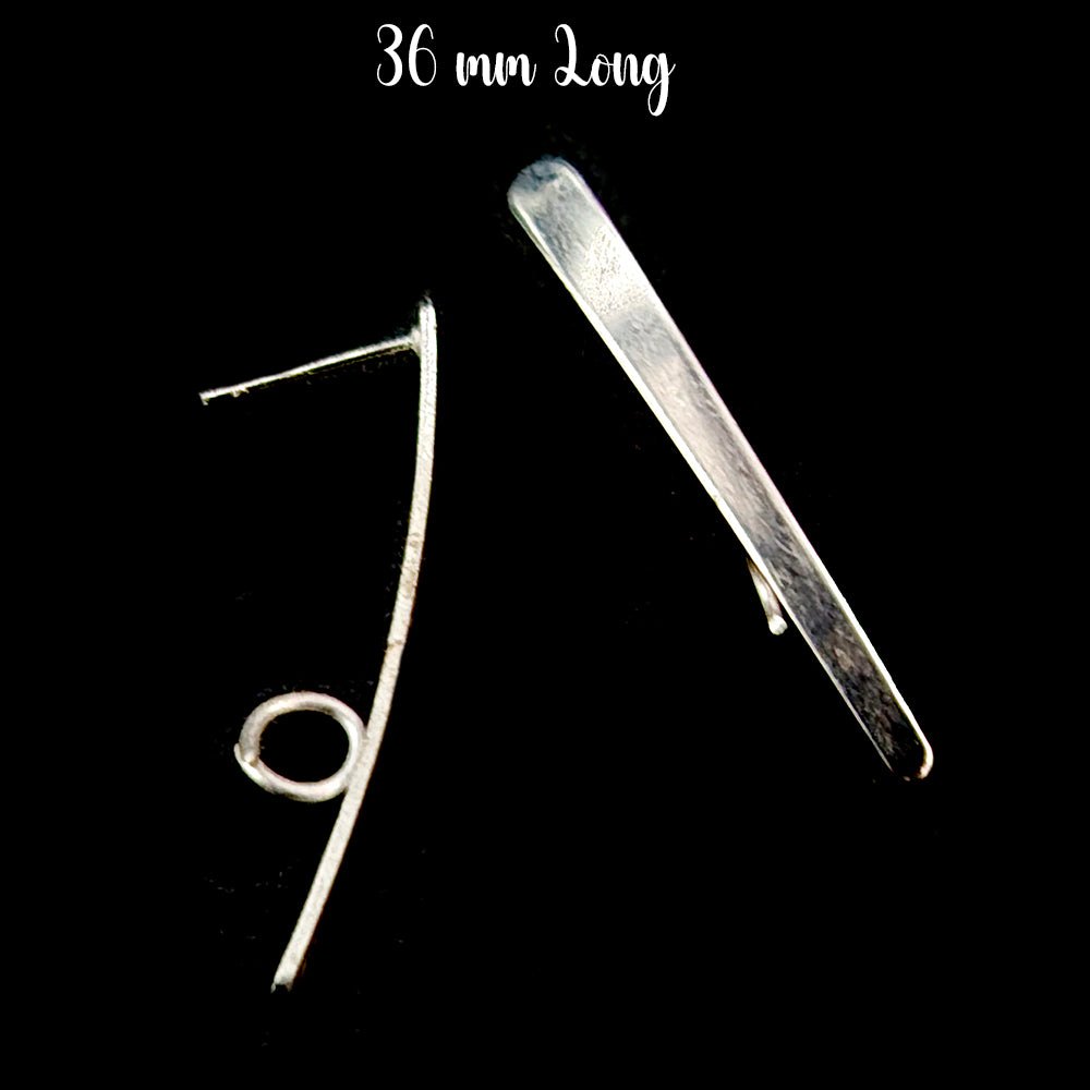 New Silve stud hook
