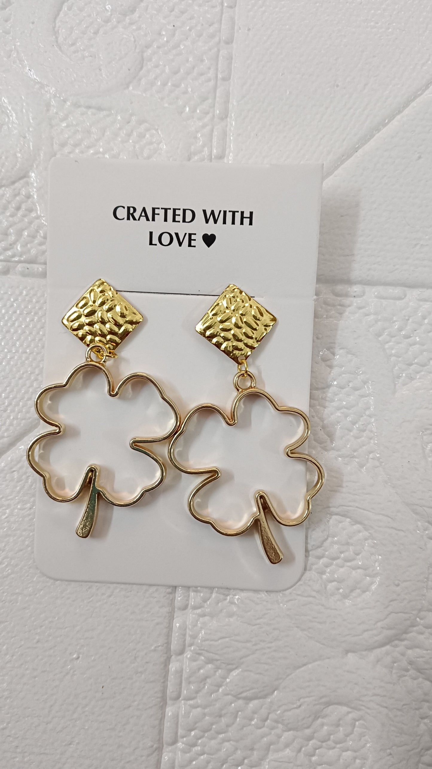 Golden earrings