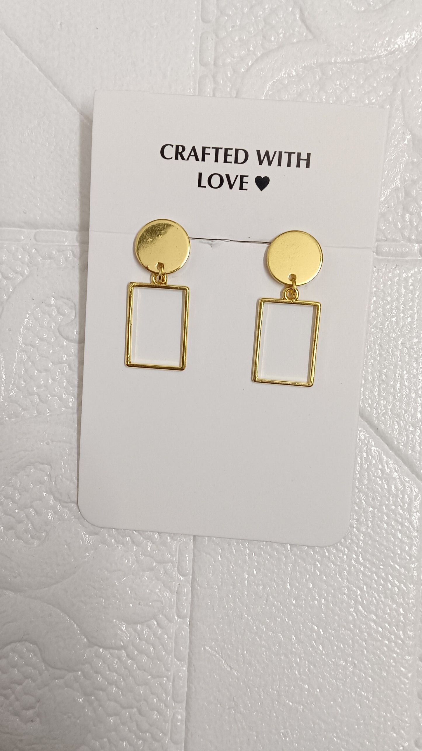 Golden earrings