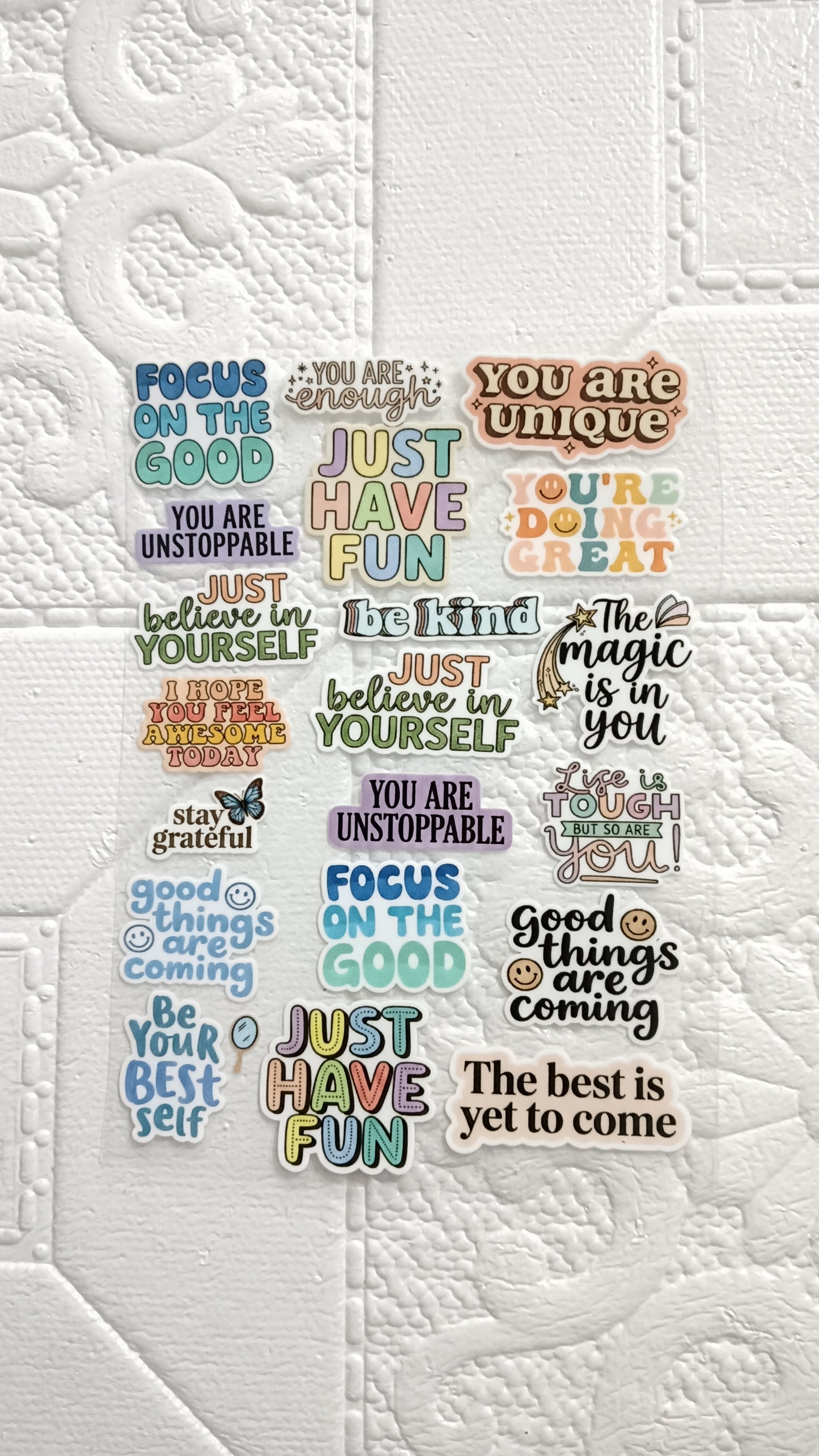 Good vibes sheet
