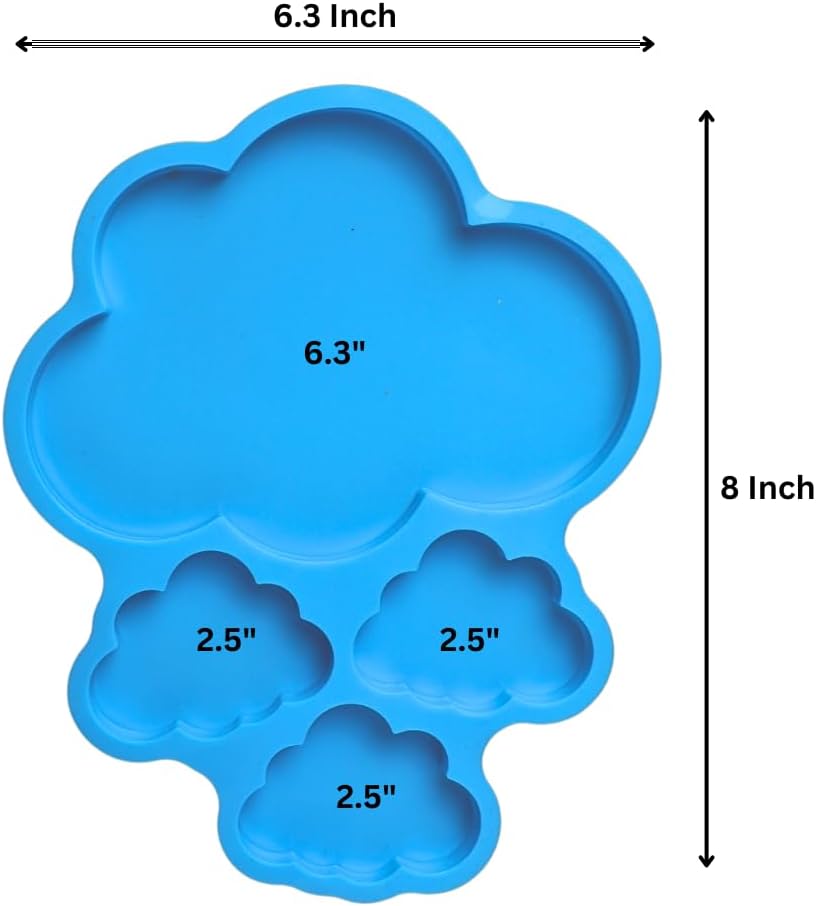 4 in 1 cloud shape mold