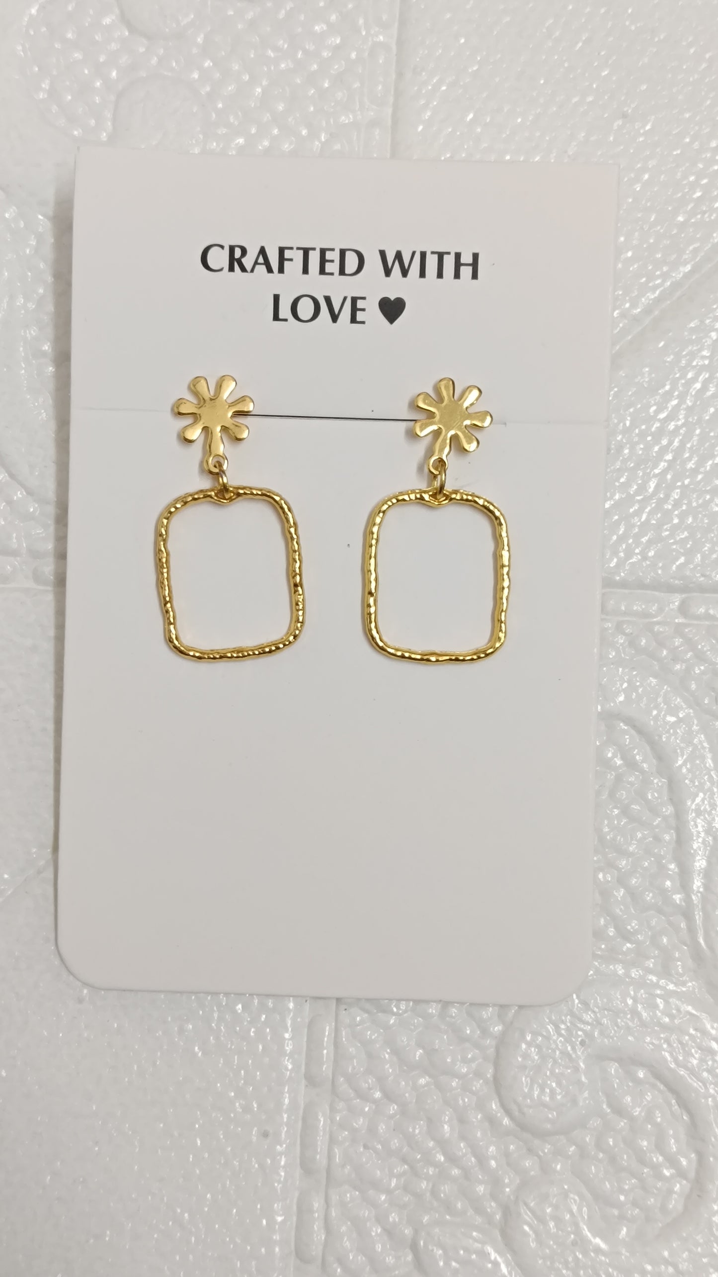 Golden earrings