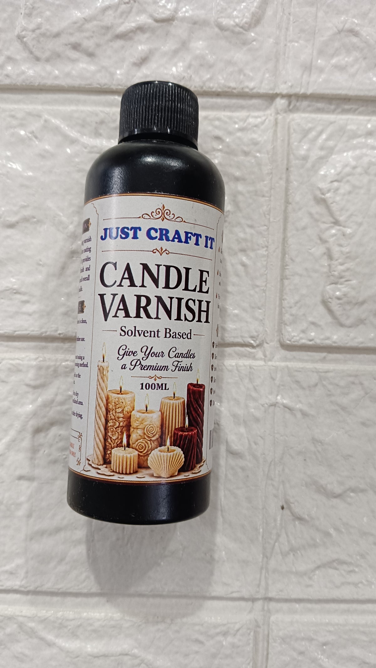Candle varnish