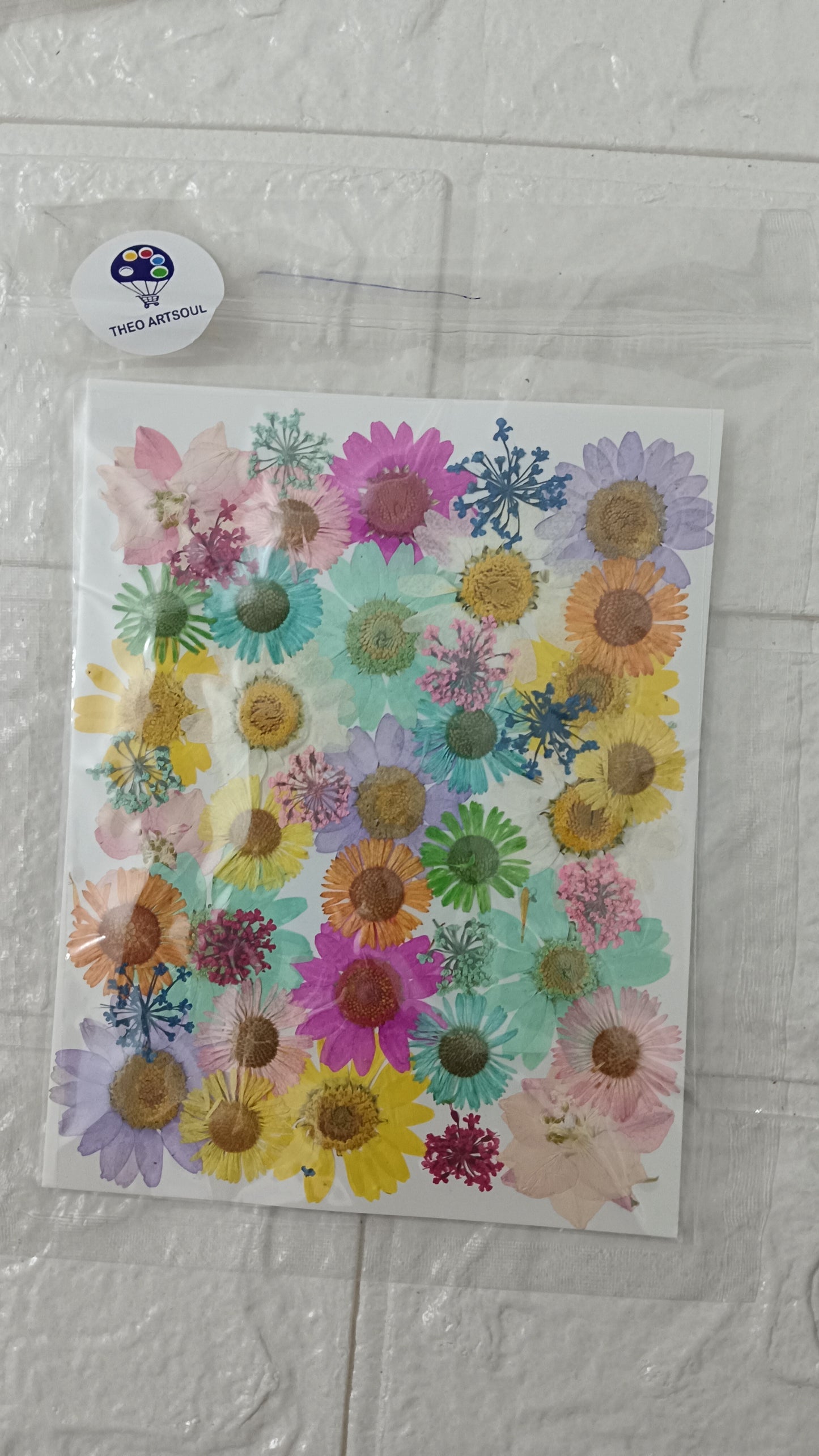 New Mixed dried & pressed flower pack