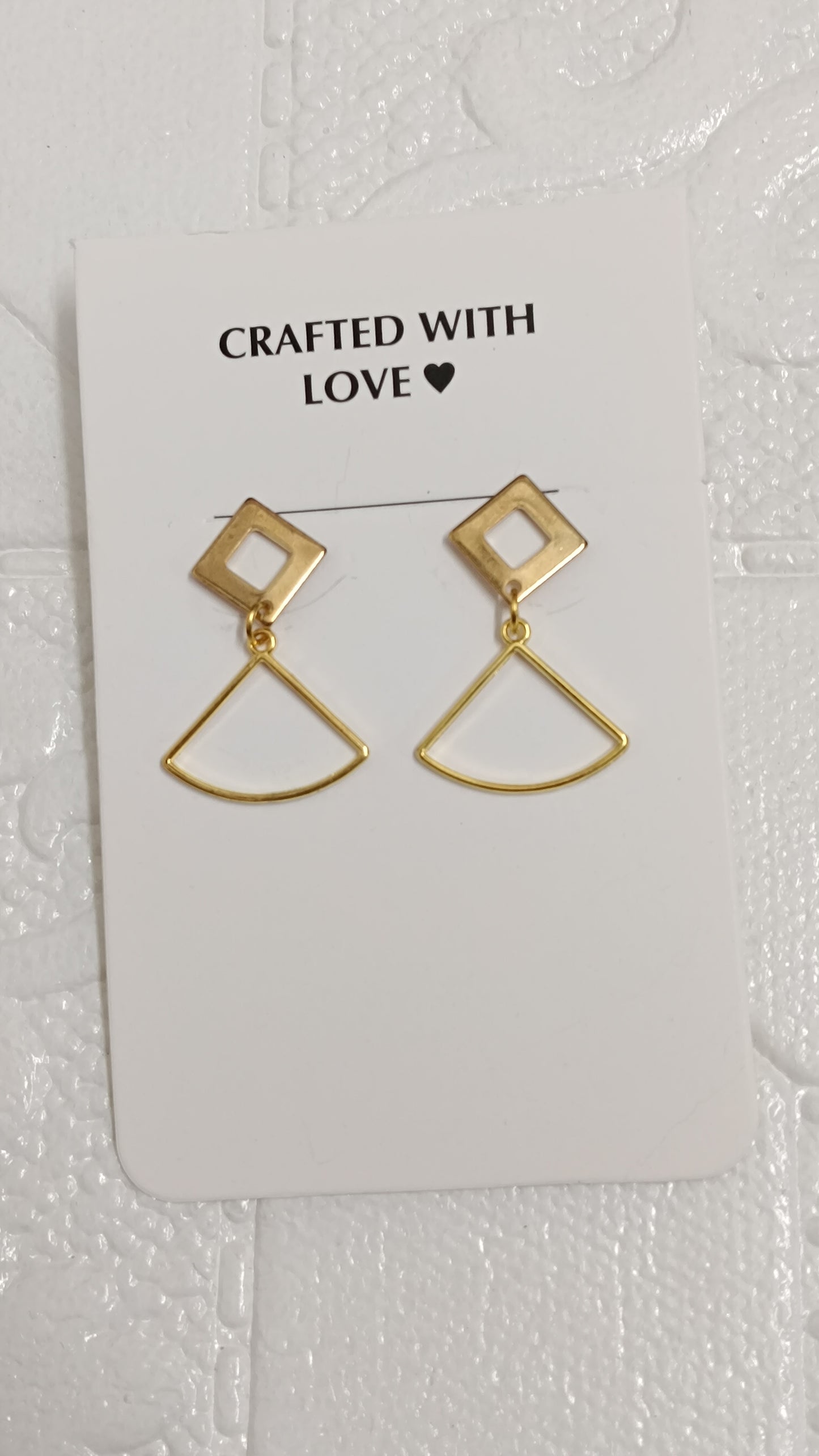 Golden earrings