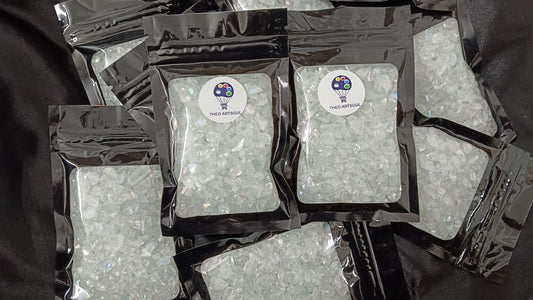 Rainbow colour stone