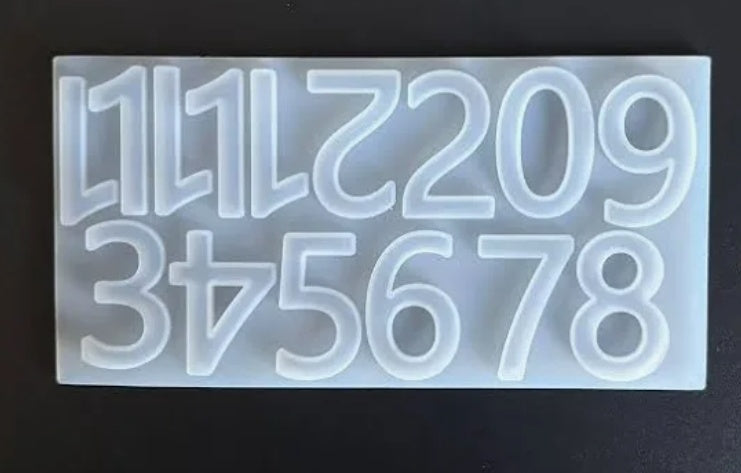 Clock Number mold