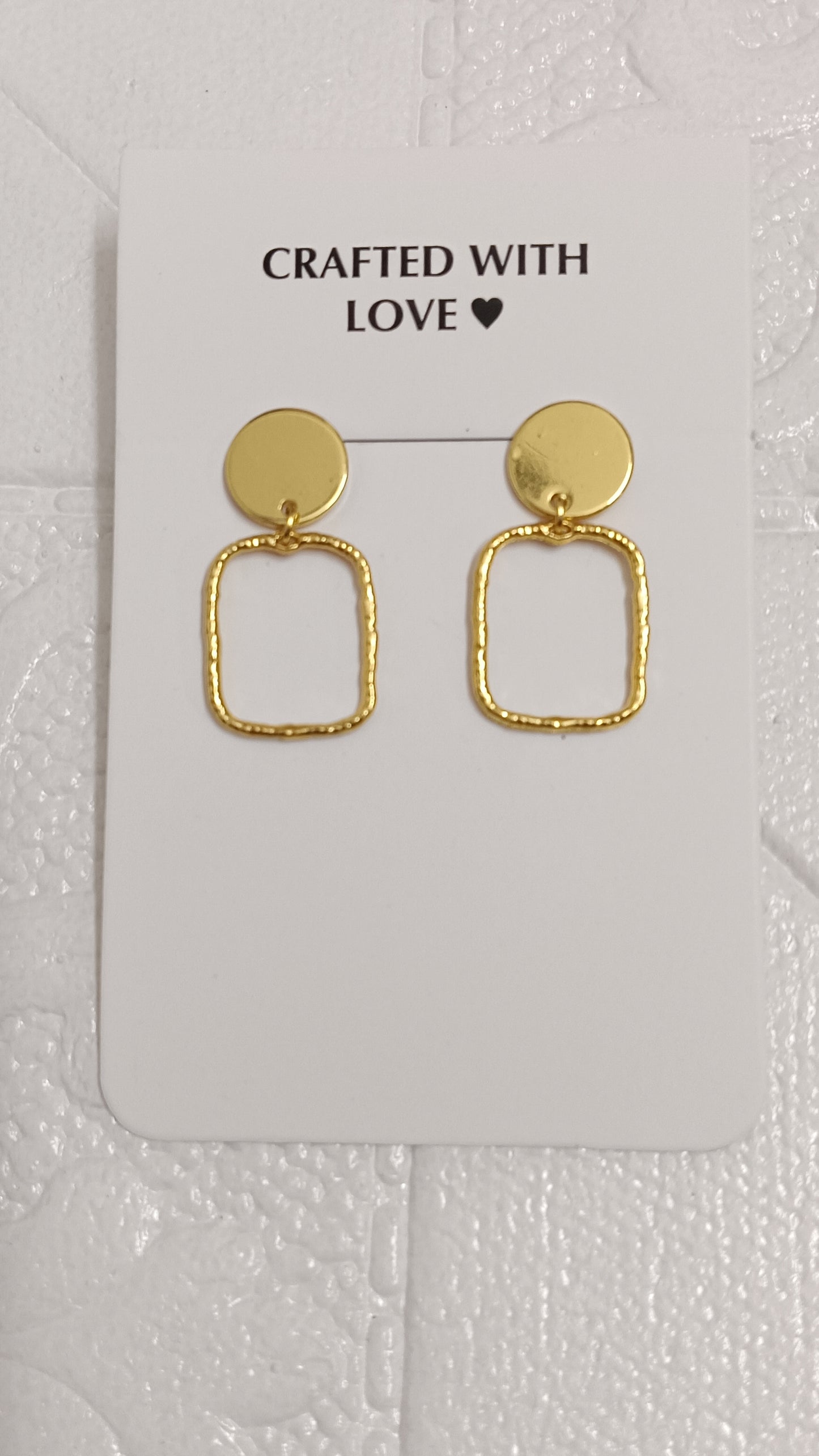 Golden earrings