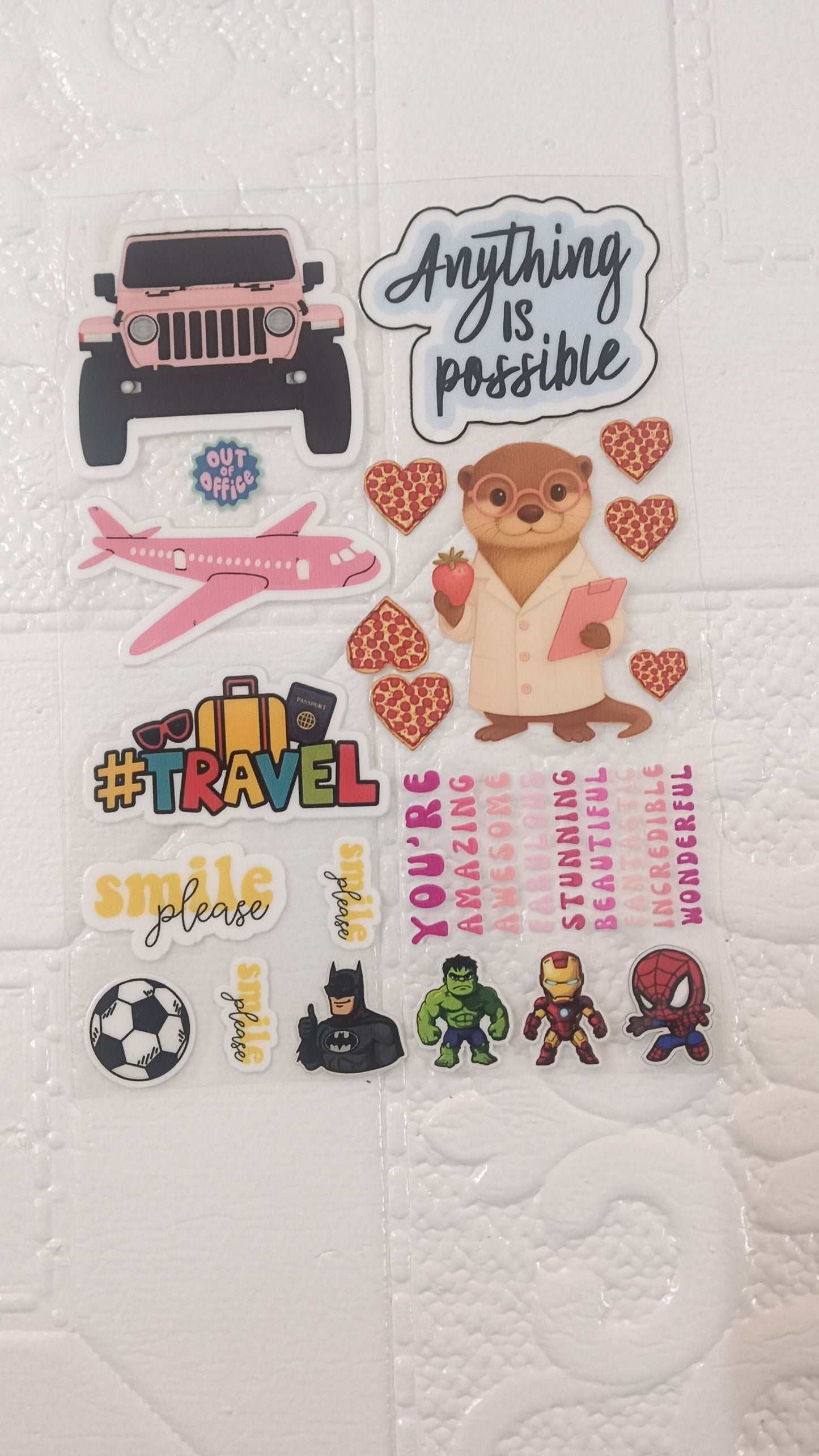 Cartoon sheet
