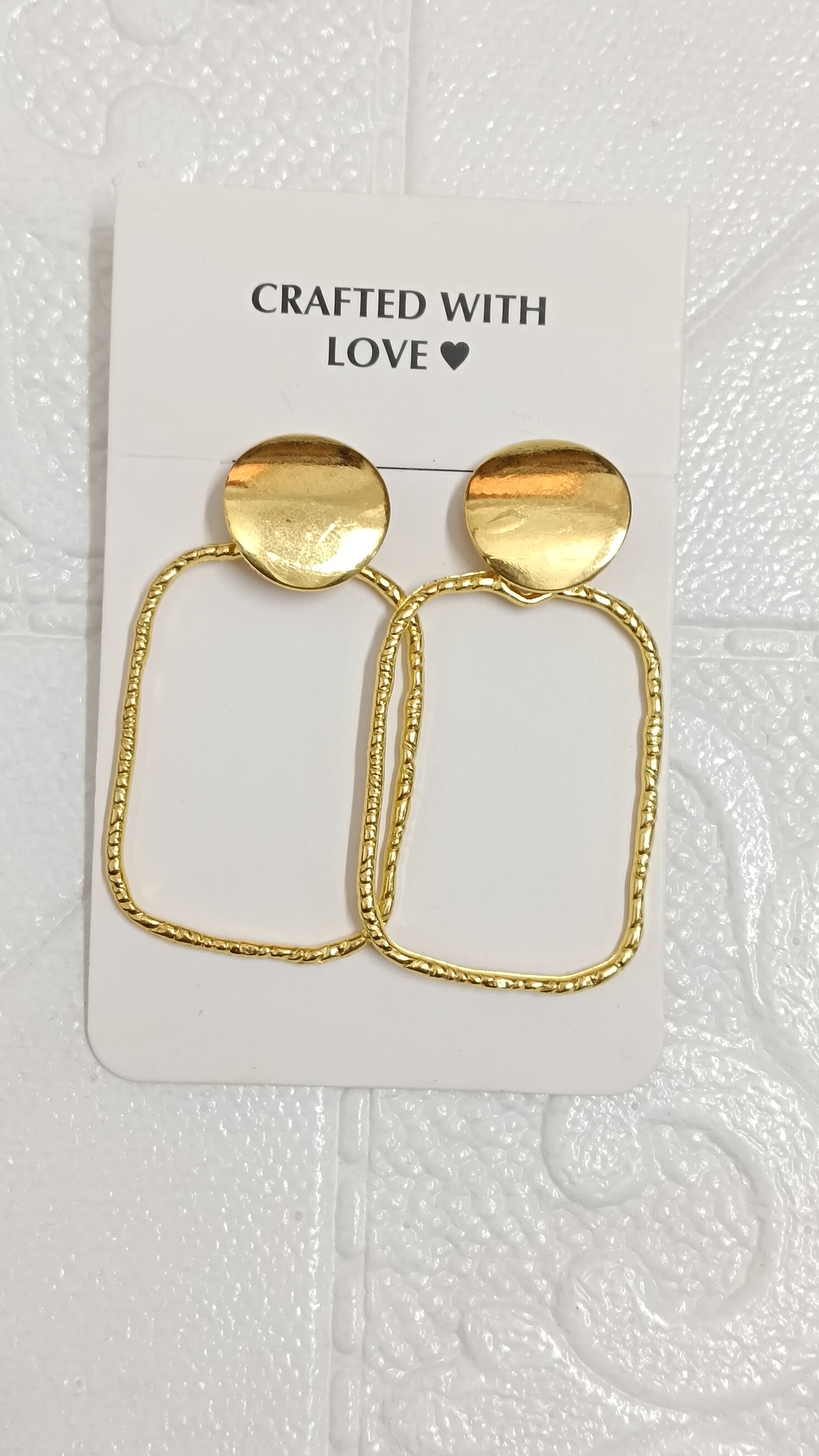 Golden earrings