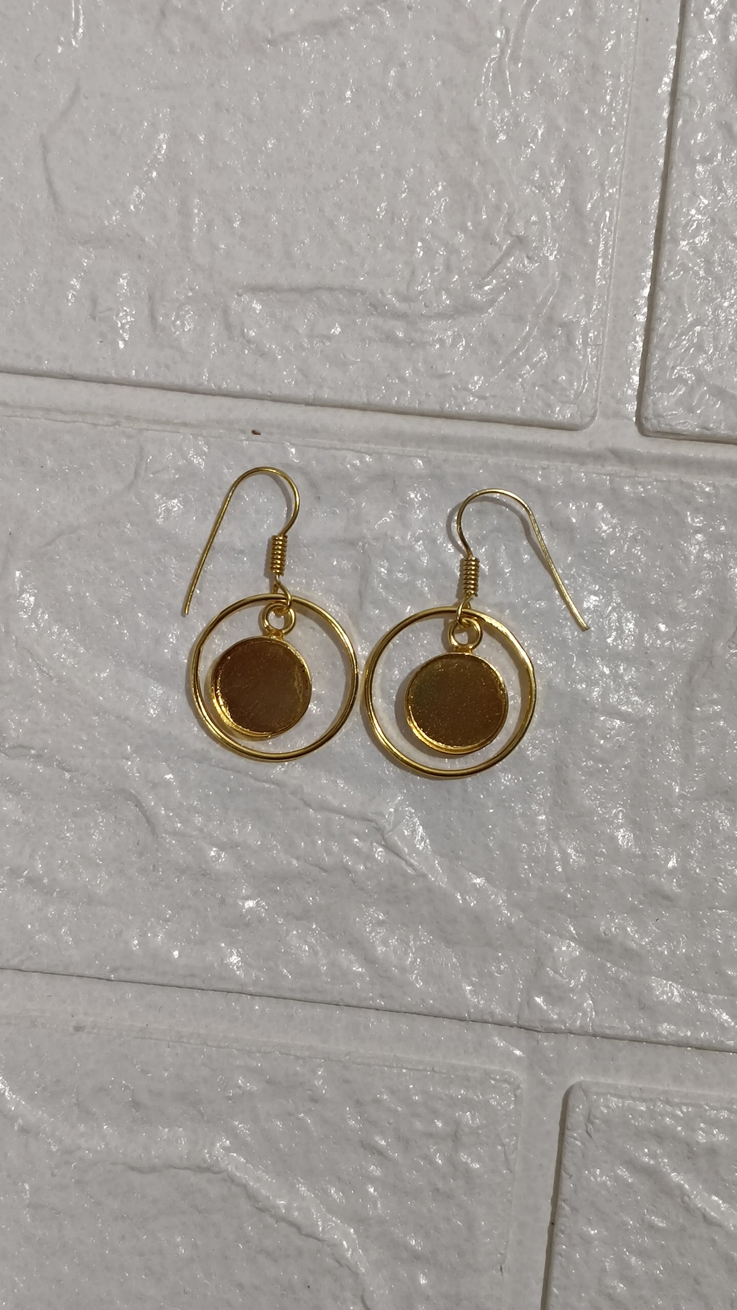 New golden earrings 1