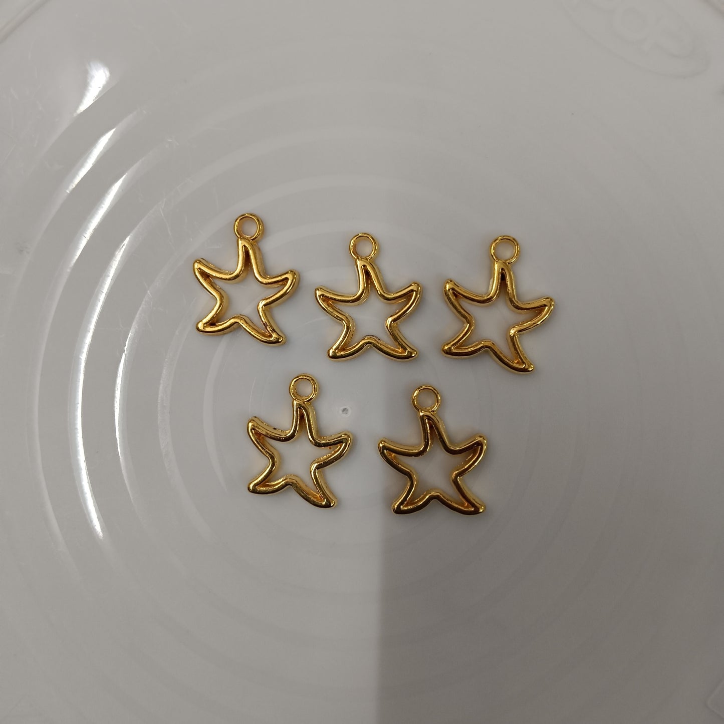 Small star pendant pack of 5