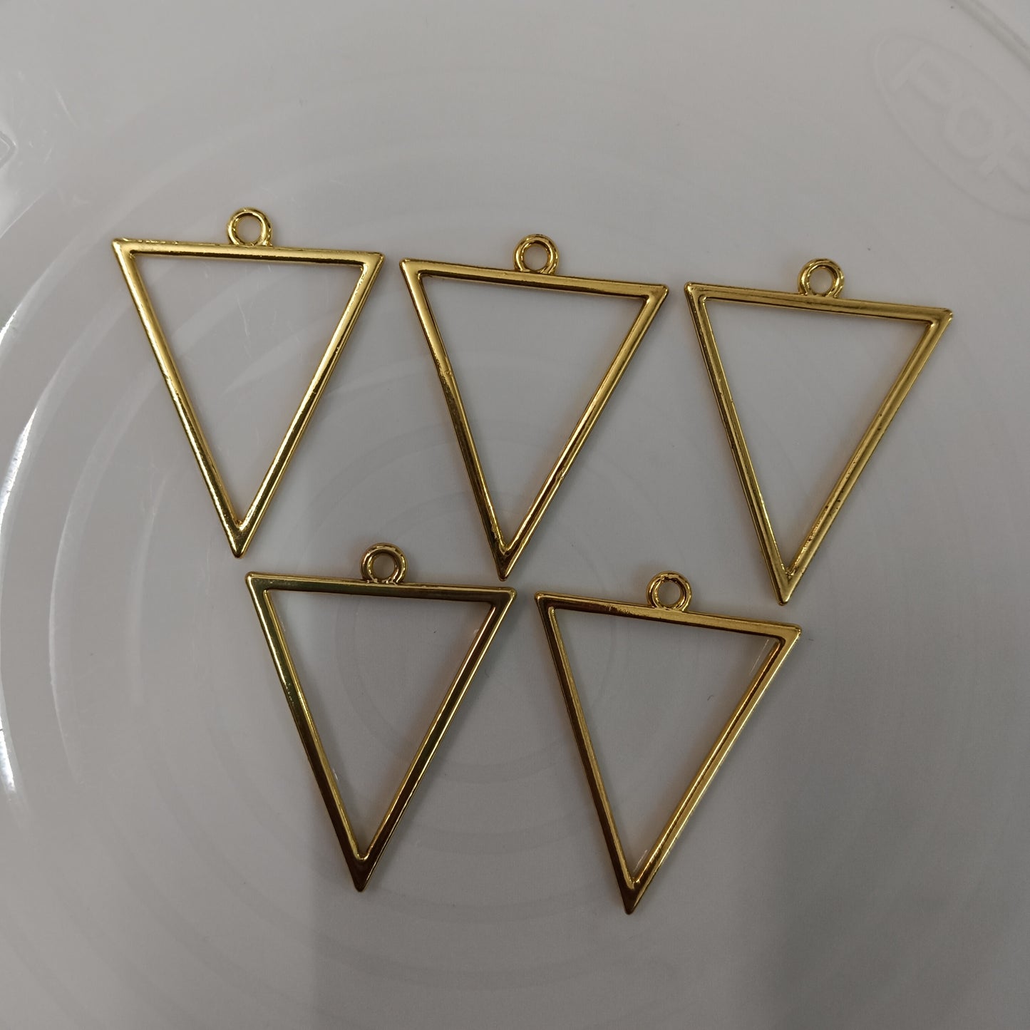 Triangle pendant pack of 5