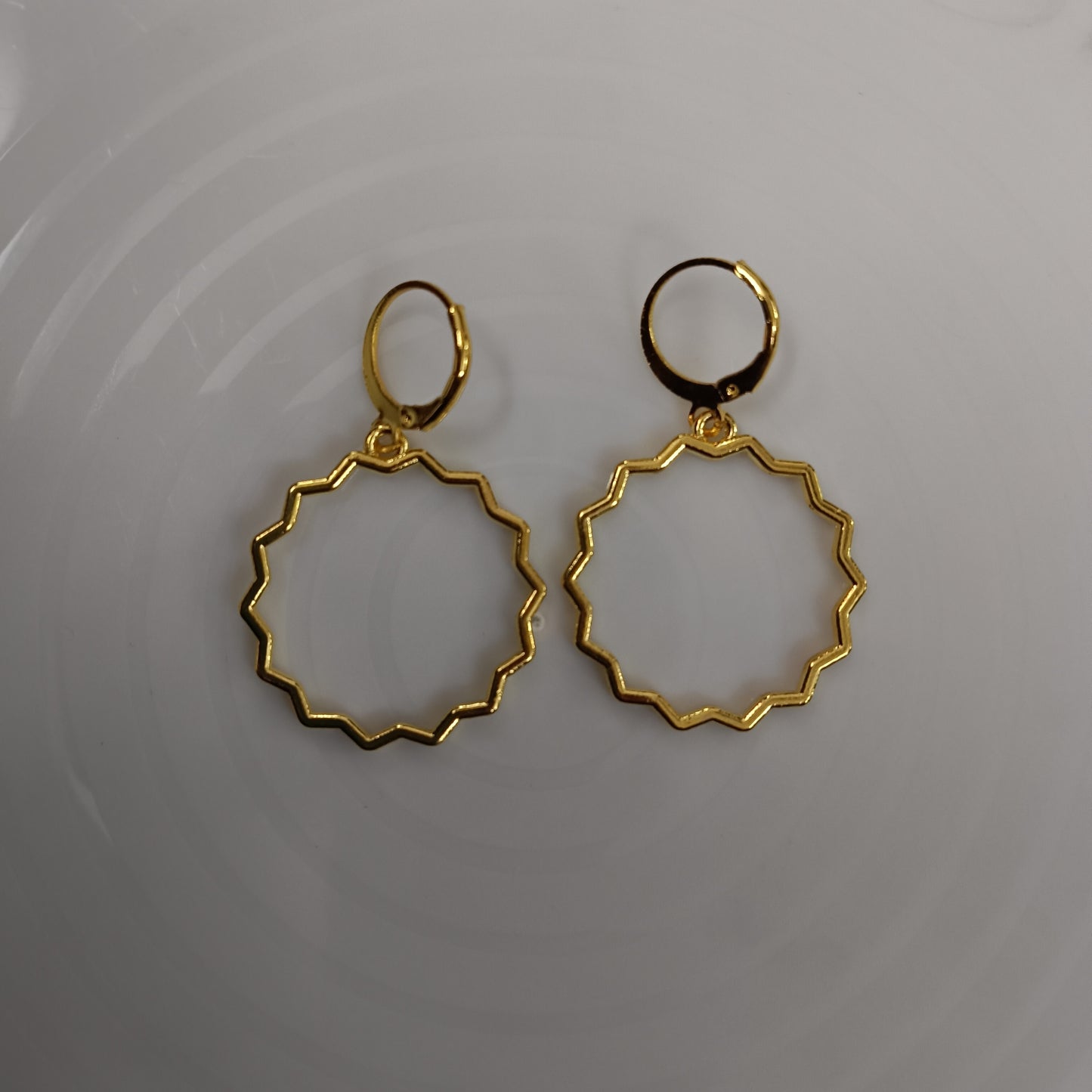 Zig zag earrings