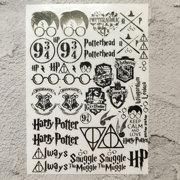 A6 Harry Potter Sheet