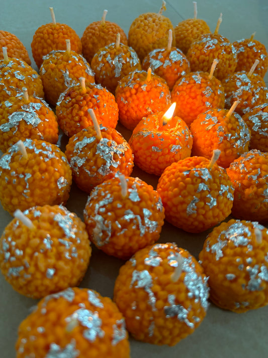 Motichoor laddoo candle box