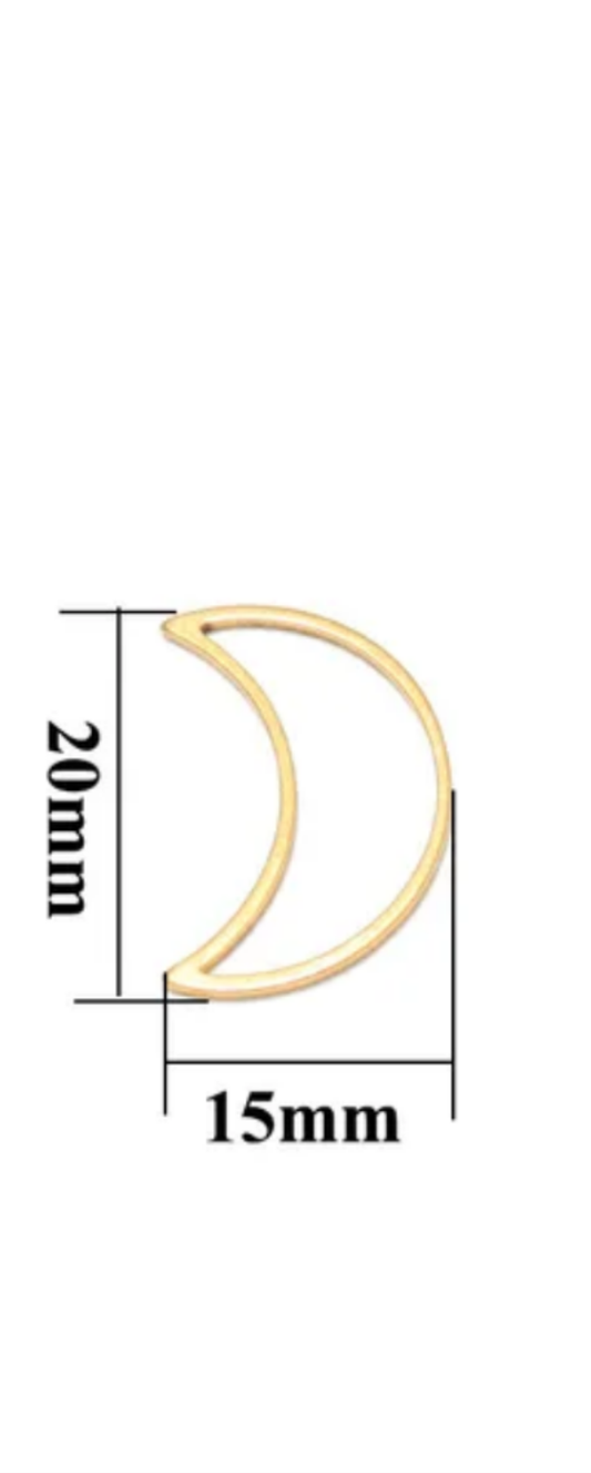 Medium moon without hole pack of 1