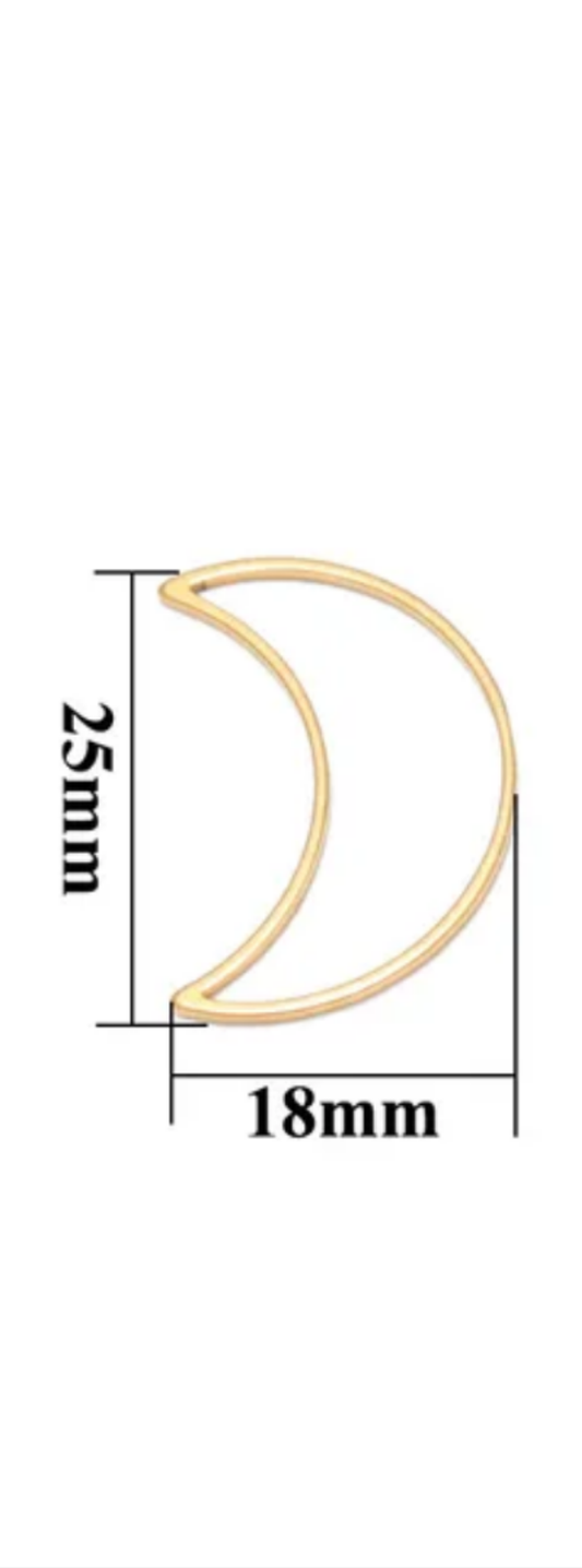 Big moon without hole pack of 1