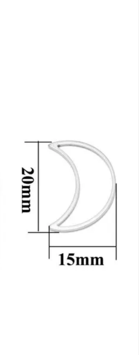 Medium moon without hole pack of 1