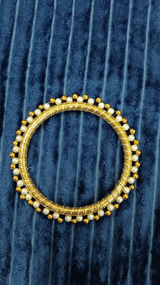 Golden thali ring 4"