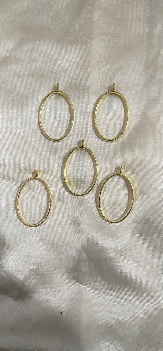 Golden Oval bezel pack of 5