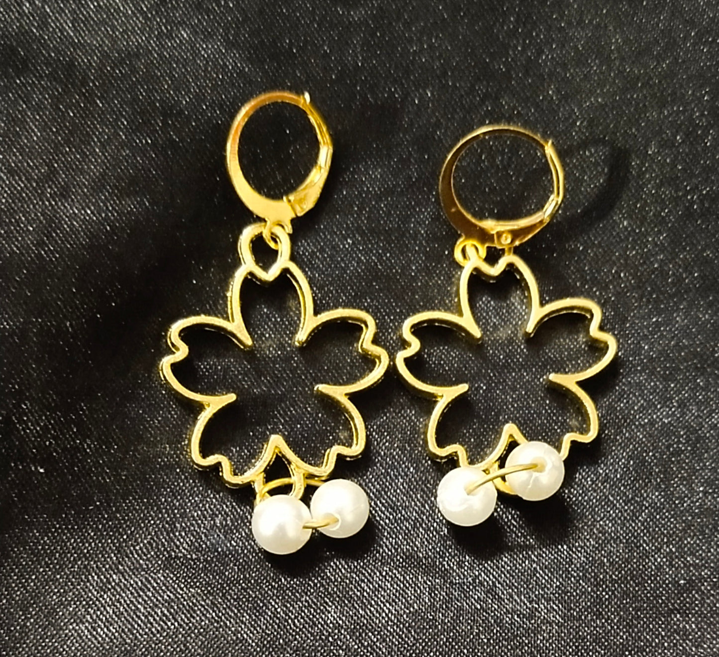 Flower earrings