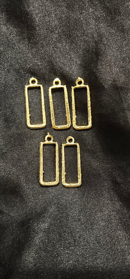 Gold pendant pack of 5
