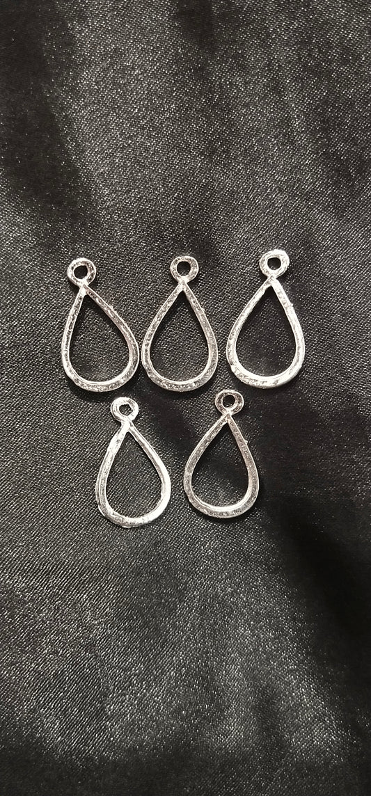 Silver pendant pack of 5