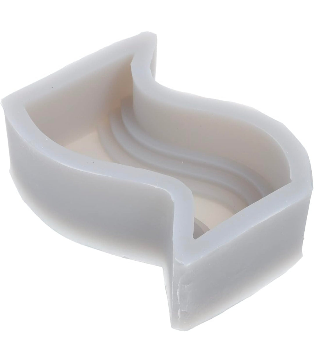 S shape candle mold