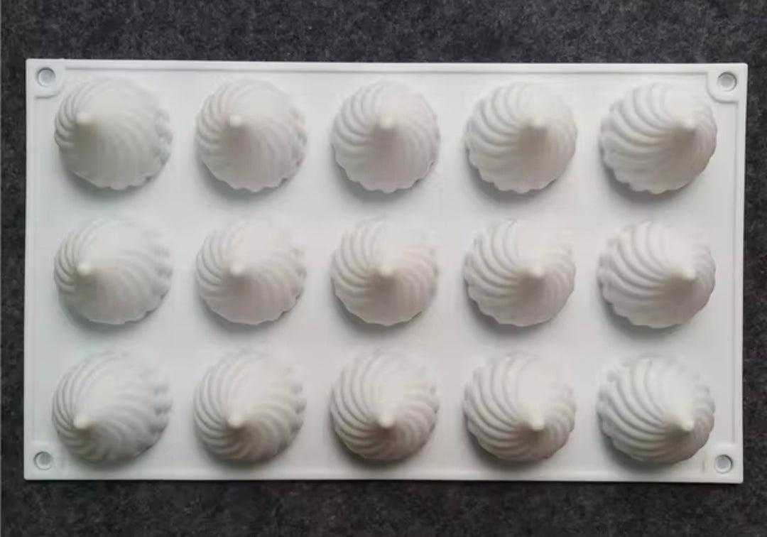 Modak candle mold 15 in 1