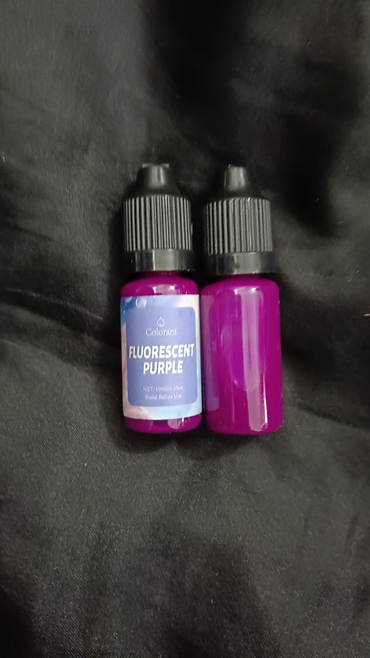 Fluorescent purple