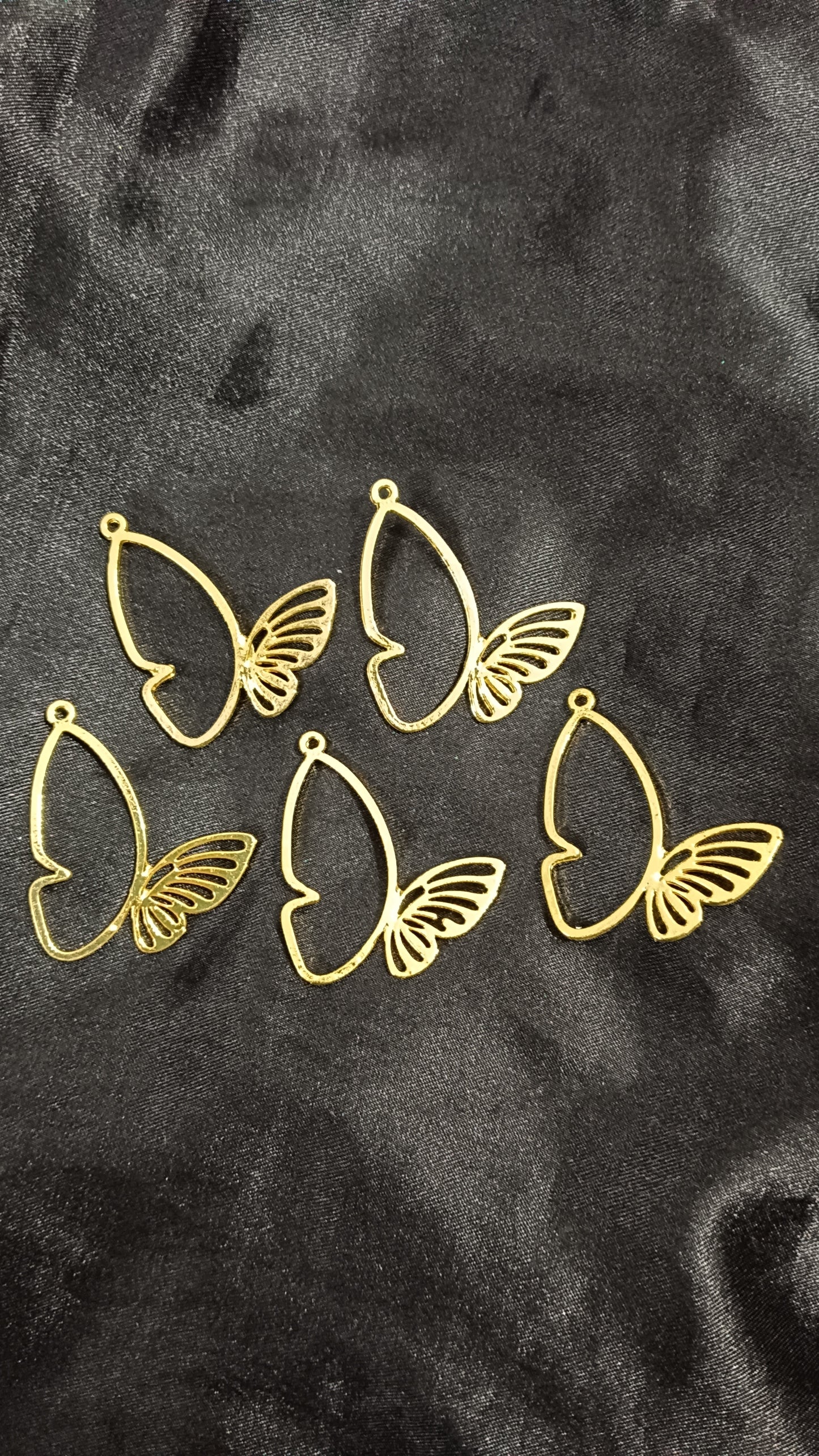 Butterfly pendant pack of 5