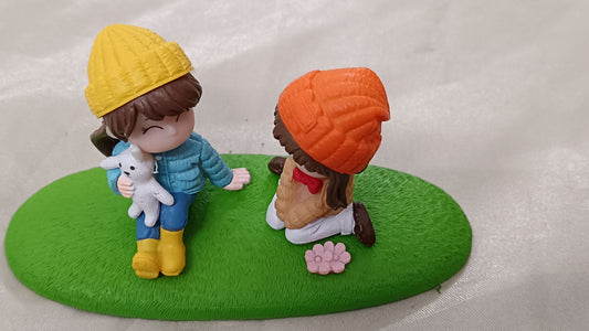 Girl Miniature