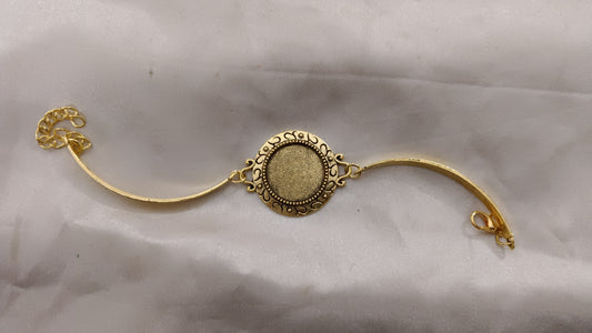Golden  base bracelet
