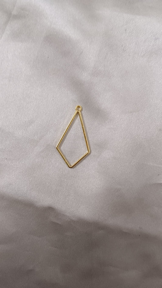 Golden Mini brass bezel pack of 1